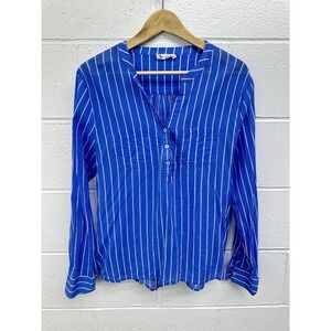 CARVE DESIGNS DYLAN GAUZE SHIRT Beach Organic Cotton Medium